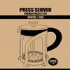 Pearl Metal UW-3517 Captain Stag Press Server, Silver, 27.1 fl oz (800 ml) view 2