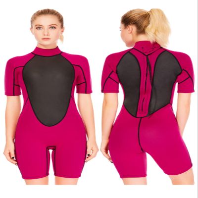 FLEXEL Shorty Wetsuit Women 2mm, Wet Suits for Mens in Cold Water, Neoprene Scuba Diving Suit for Surfing Swimming Snorkeling