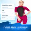 FLEXEL Shorty Wetsuit Women 2mm, Wet Suits for Mens in Cold Water, Neoprene Scuba Diving Suit for Surfing Swimming Snorkeling view 2