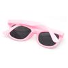 JUSLINK Toddler Sunglasses, 100% UV Proof Flexible Boys Girl Baby Sunglasses for Kids Age 2-10 (Pink Frame) view 4
