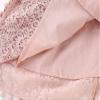 Csbks Toddler Girls Cute Pompoms Lace Floral Elegant Retro Swing Party Dress Pink 100 2T view 2