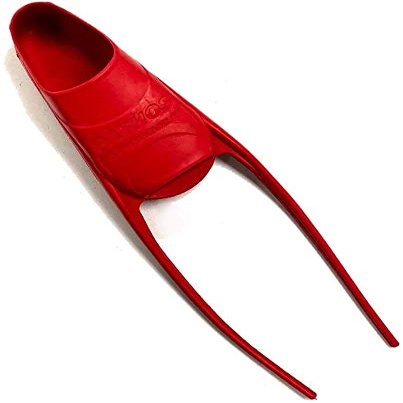 PATHOS Fireblade Foot Pocket - for Freediving and Spearfishing Blade (Sold Individually - Not as a Pair) (Red, EU 38-40 / US 5-6.5)