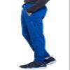 Cherokee Joggers for Men Modern Fit Scrub Pant with Drawstring Waistband, 5 Pockets, Soft 2-Way Stretch Fabric - WW012T, M Tall, Royal view 2