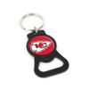 aminco NFL Kansas City Chiefs Bottle Opener Keychain, Team Color, 4 (NFL-BK-702-07-BK) view 1