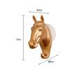 Anixl Small Horse Jewelry Keys Foldable Purse Bag Hook Holder view 3