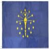 MWS 3x5 State of Indiana in 3'x5' Premium 210D Nylon Embroidered Flag 2 Clips view 2