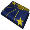 MWS 3x5 State of Indiana in 3'x5' Premium 210D Nylon Embroidered Flag 2 Clips view 4