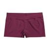 easyforever Kids Girls Basic Stretchy Sports V-Front Booty Short Boy-Cut Bottom Ballet Dance Yoga Hot Pants Underwear Burgundy 7-8 view 4