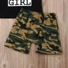 Toddler Kid Baby Boys Funny Letter Print T-Shirt Vest Sleeveless Tank Top Camouflage Shorts Outfit Set (0-6M, Style A) view 4