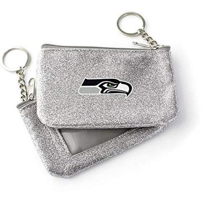 aminco NFL Seattle Seahawks Color Sparkle Coin and ID Purse