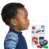 Earvolution Floating Putty Buddies Swim Earplugs - Doctor-Invented, Made in USA, Moldable Premium Silicone Plugs Help Prevent Swimmer's Ear, 3 Pair Pack - Blue/Red/Green view 1