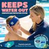 Earvolution Floating Putty Buddies Swim Earplugs - Doctor-Invented, Made in USA, Moldable Premium Silicone Plugs Help Prevent Swimmer's Ear, 3 Pair Pack - Blue/Red/Green view 3