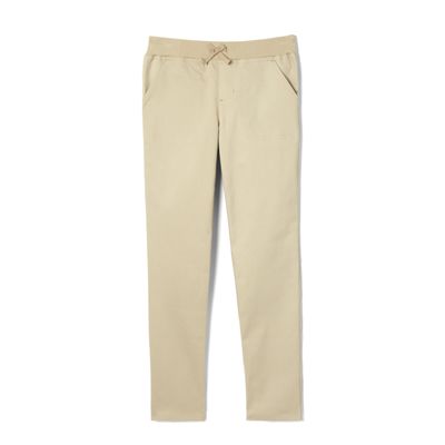 French Toast Girls Pull-on School Uniform Pants, Khaki, 20 US