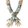 FANCY PUMPKIN Stylish Women Arm Sleeves UV Protection Sleeves for Cycling/Driving/Golf/Gardening, E-16 view 1