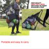 Extra Large Mesh Equipment Bag Heavy Duty Drawstring Net Bag for Balls 10-15 Basketball Volleyball Soccer Storage Sack Football Carrying Bag with Adjustable Shoulder Sports Duffel Bag Swimming Gear view 2