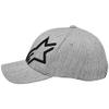 Alpinestars 1032-81008-1126-SM/M Corp Shift 2 Curved Hat Grey Heather/Black Sm/Md view 3