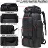 W WINTMING Hiking Backpack for Men 70L/100L Camping Backpack Military Rucksack Molle 3 Days Assault Pack for Climbing view 3