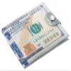 Adam Victor Minimalist Slim Wallet for Men- US Dollar Bill Wallet Credit Card Photo Holder Bifold- Zipper Design view 1