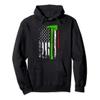 Italian Firefighter Shirt Italy Fireman American Flag Gift Pullover Hoodie view 1