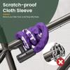 Titanker Bike Chain Lock with Key, 3.3 Feet Heavy Duty Anti-Theft Bike Lock Chain Security Bicycle Chain Locks for Bike, Motorcycle, Bicycle, Door, Gate, Fence, Grill (8mm Thick Chain, Purple) view 4