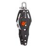 Sailboat Dinghy 40mm 1 9/16 Inch Ratchet Single Swivel Shackle Fiddle Becket Block Small Boat Block Master RA-0420F view 1