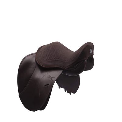 Acavallo Ortho Coccyx Gel in Dri-Lex Seat Saver, Jumping, Large, Brown