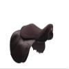 Acavallo Ortho Coccyx Gel in Dri-Lex Seat Saver, Jumping, Large, Brown view 1