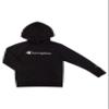 Champion Girls Hoodie for Kids Pullover Sweatshirt For Girls Athletic Sweater (US, Alpha, Small, Regular, Black) view 1
