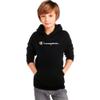 Champion Kids Clothes Sweatshirts Youth Heritage Fleece Pull On Hoody Sweatshirt with Hood (Medium, Heritage Granite Heather) view 2