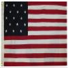 MWS 2x3 15 Star Spangled Banner Premium 100% Cotton Flag 2'x3' Grommets 2 Clips view 2