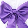 easyforever Kids Sleeveless Petal Bowknot Back Flower Girls Dress Princess Pageant Party Bridesmaid Ball Gown Purple 3 view 4