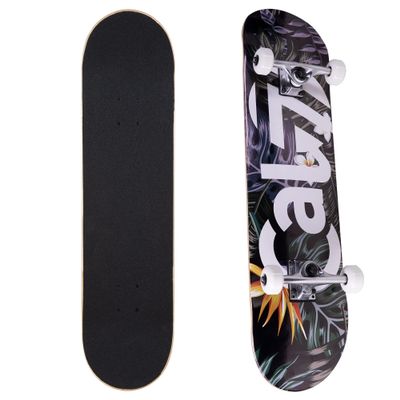 Cal 7 Complete Standard Skateboard 7.5-8-Inch Deck (8" Cabana)