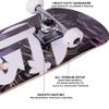 Cal 7 Complete Standard Skateboard 7.5-8-Inch Deck (8" Cabana) view 4