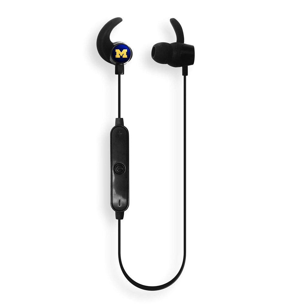 SOAR NCAA Wireless Bluetooth Earbuds, Michigan Wolverines
