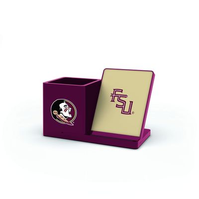 SOAR NCAA Wireless Cell Phone Charger and Desktop Organizer, Florida State Seminoles