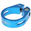 Seat Post Clamp, 34.9mm Aluminum Alloy Seat Post Clip for Mountain & Road Bikes Cycling Seat Post Lock(Blue) And Spare Parts 34.9 Seatpost Clamp Seatpost Clamp view 1