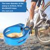 Seat Post Clamp, 34.9mm Aluminum Alloy Seat Post Clip for Mountain & Road Bikes Cycling Seat Post Lock(Blue) And Spare Parts 34.9 Seatpost Clamp Seatpost Clamp view 4