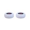AlveyTech 76 mm x 30 mm Caster Wheels for the Razor Crazy Cart (V7+), Shift (V1+), and the XL (V3+) (Set of 2) (White Wheel Black Hub) - Replacement Scooter Wheel Parts, Kids Drifting E-Scooter view 3