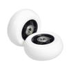 AlveyTech 76 mm x 30 mm Caster Wheels for the Razor Crazy Cart (V7+), Shift (V1+), and the XL (V3+) (Set of 2) (White Wheel Black Hub) - Replacement Scooter Wheel Parts, Kids Drifting E-Scooter view 4