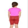 Janisramone Girls Shorts - Sports Cycling Shorts for Girls - Bike, Dance, Cycling Shorts for Kids Rust view 3
