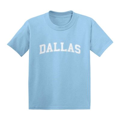 Haase Unlimited Dallas - State Proud Strong Pride Infant/Toddler Cotton Jersey T-Shirt (Light Blue, 24 Months)