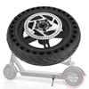 Scooter Wheel Hub Tyre, Shock Absorbing Anti Explosion Honeycomb Electric Scooter Rear Tire Wheel Replacement Set Compatible with Mijia M365 Electric Scooter view 2