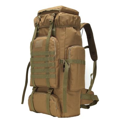 W WINTMING Hiking Backpack for Men 70L/100L Camping Backpack Military Rucksack Molle 3 Days Assault Pack for Climbing