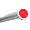 STX Lacrosse Elite Handle End Cap, 2-Pack - White/Red view 4