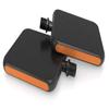 Moto Bicycle Safety Pedals w Non Slip Platform for BMX Freestyle Commuting Leisure Riding or Kids Bikes (Orange) view 1