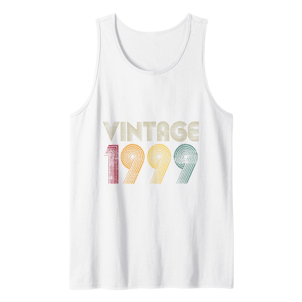 23rd Birthday Gifts Year Old - Vintage 1999 Tank Top