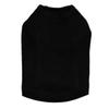 4XL - Black Plain, Blank Dog Tank/t-Shirt view 1
