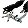 MASO Bike Chain Lock Heavy Duty Padlock Anti-Theft Security Lock with 3 Keys for Bicycle Motorcycle Mountain Road Cycling (Length 80 cm) view 1