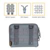 EXCELLENT ELITE SPANKER Tactical Molle Admin Pouch EDC EMT Utility Tool Bag Military Waist Organizer Pouches (Grey) view 4