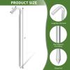 OK5STAR Metal Tent Stakes Heavy Duty 9 Inch, 25 Pack Camping Tarp Stakes, Ground Stakes Yard Stakes Canopy Anchors for Inflatables, Outdoor Decorations view 2